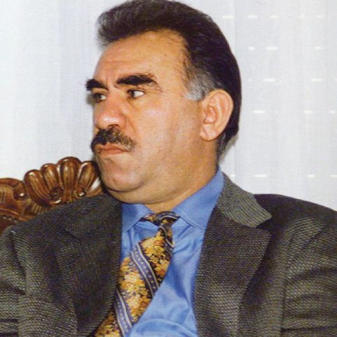 File photo of Kurdish PKK leader Ocalan in Rome